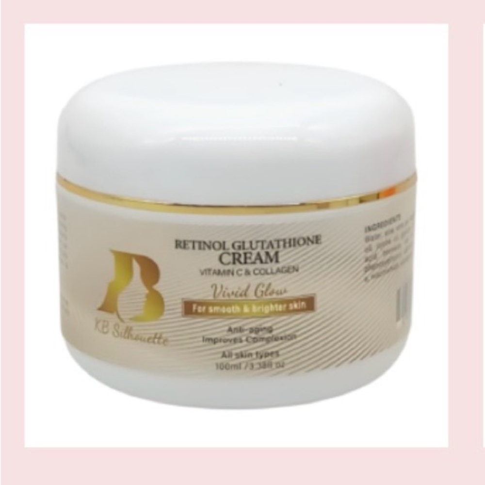 Silhouette Vivid Glow Retinol Cream - Gold & White